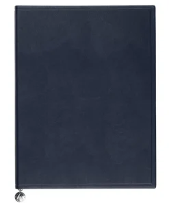 Anteckningsbok 19x25 olinjerad soft marinblå