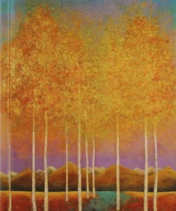 Anteckningsbok 22x17cm - Moonlit Aspen