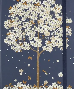 Anteckningsbok 18x13cm linjerad Falling Blossoms