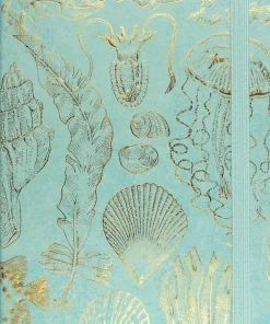 Anteckningsbok 21x16cm linjerad Sealife