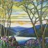 Anteckningsbok 23x19cm linjerad Tiffany Window