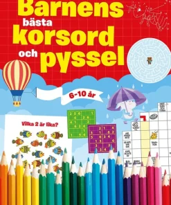 Barnens bästa korsord och pyssel