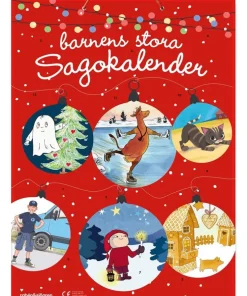 Barnens stora sagokalender : Adventskalender med 24 miniböcker