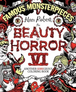 Beauty of Horror 6: Famous Monsterpieces Coloring Book