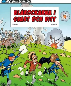 Blårockarna i svart och vitt