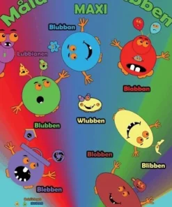 Blubben och Blubbianerna: Måla med Blubben MAXI