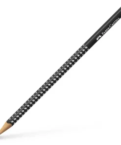 Blyertspenna B Faber-Castell Sparkle svart