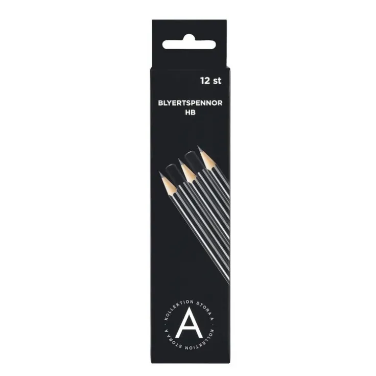 Blyertspenna HB 12-pack
