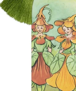 Bokmärke Elsa Beskow Blomsterflickorna