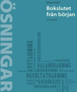 Bokslutet från början Lösningar