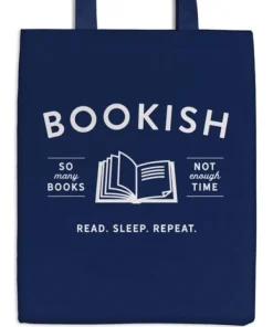 Bookish Canvas Tote Bag