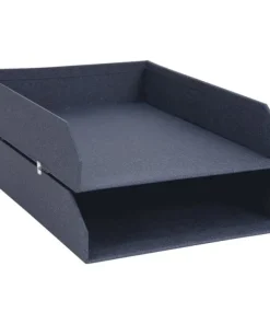 Brevkorg Håkan 2 st canvas blå
