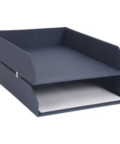 Brevkorg Håkan 2 st canvas blå