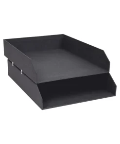 Brevkorg Håkan 2 st canvas svart