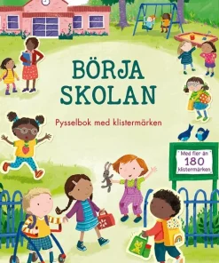 Börja skolan: pysselbok med klistermärken