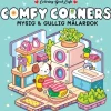 Comfy Corners. Mysig och gullig Cozy Coloring målarbok från Coloring Book Cafe