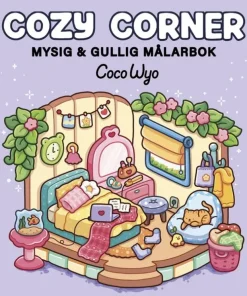 Cozy Corner. Mysig och gullig Cozy Coloring