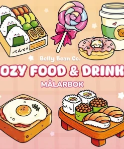 Cozy food & drinks : målarbok