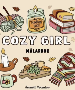 Cozy Girl : Målarbok