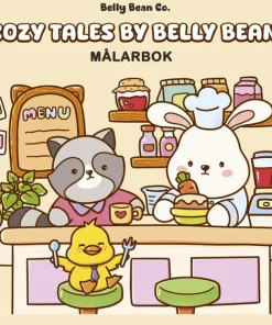 Cozy Tales by Belly Bean : Målarbok