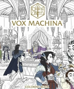 Critical Role: Vox Machina Coloring Book