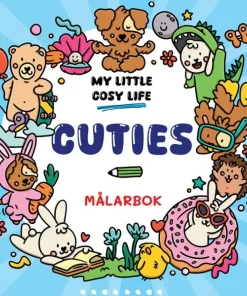 Cuties. En Cozy Coloring målarbok från My Little Cosy Life