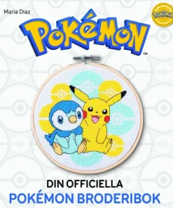 Din officiella Pokemon-broderibok : brodera med korsstygn