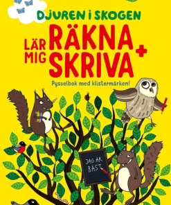 Djuren i skogen lär mig räkna + skriva