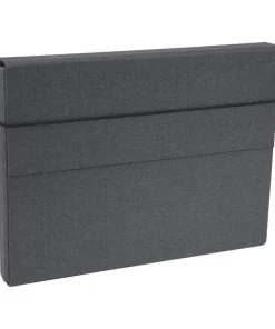 Dokumentmapp A4 Olof canvas svart
