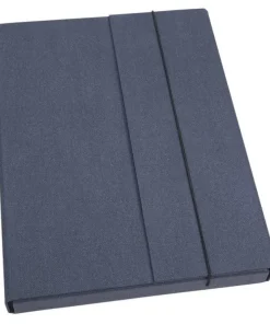 Dokumentmapp A4 Olof canvas blå