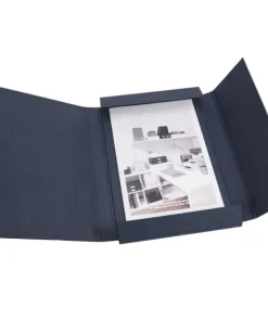 Dokumentmapp A4 Olof canvas blå