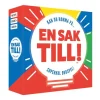 En sak till