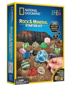 Experiment National Geographic Rock and Mineral Starter Kit