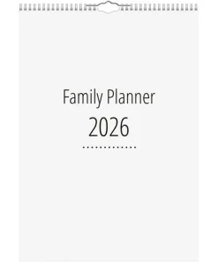 Familjekalender 2026 A3 8 kolumner