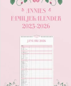 Familjekalender 2025-2026 Annies