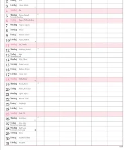 Familjekalender 2025-2026 Annies
