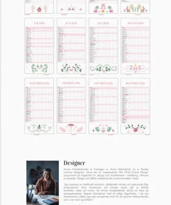 Familjekalender 2026 Annies familj