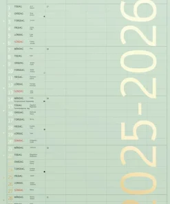 Familjekalender 2025-2026 Color