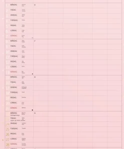 Familjekalender 2025-2026 Color