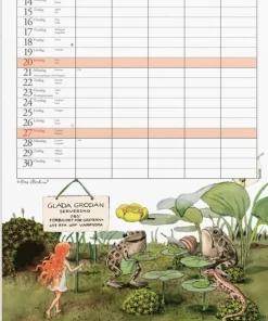 Familjekalender 2026 Elsa Beskow