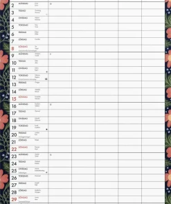 Familjekalender 2026 Hanna Wendelbo
