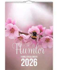 Familjekalender 2026 Humlor
