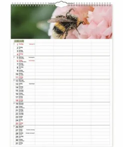 Familjekalender 2026 Humlor