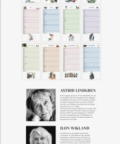 Familjekalender 2026 Ilon Wikland