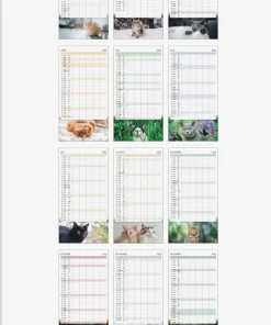Familjekalender 2026 Katter