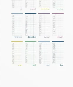 Familjekalender 2025-2026 Lilla