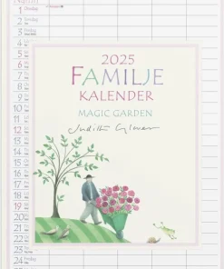 Familjekalender 2025 Magic Garden