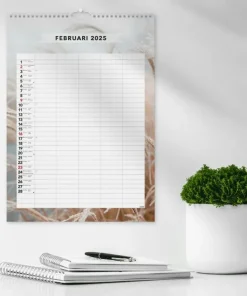 Familjekalender 2025 Modern