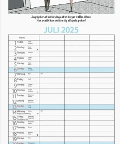 Familjekalender 2025 Parkalendern