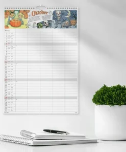 Familjekalender 2025-2026 Stickers